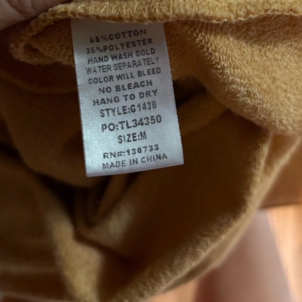 Umgee Mustard Mini Dress - Picture 6 of 6